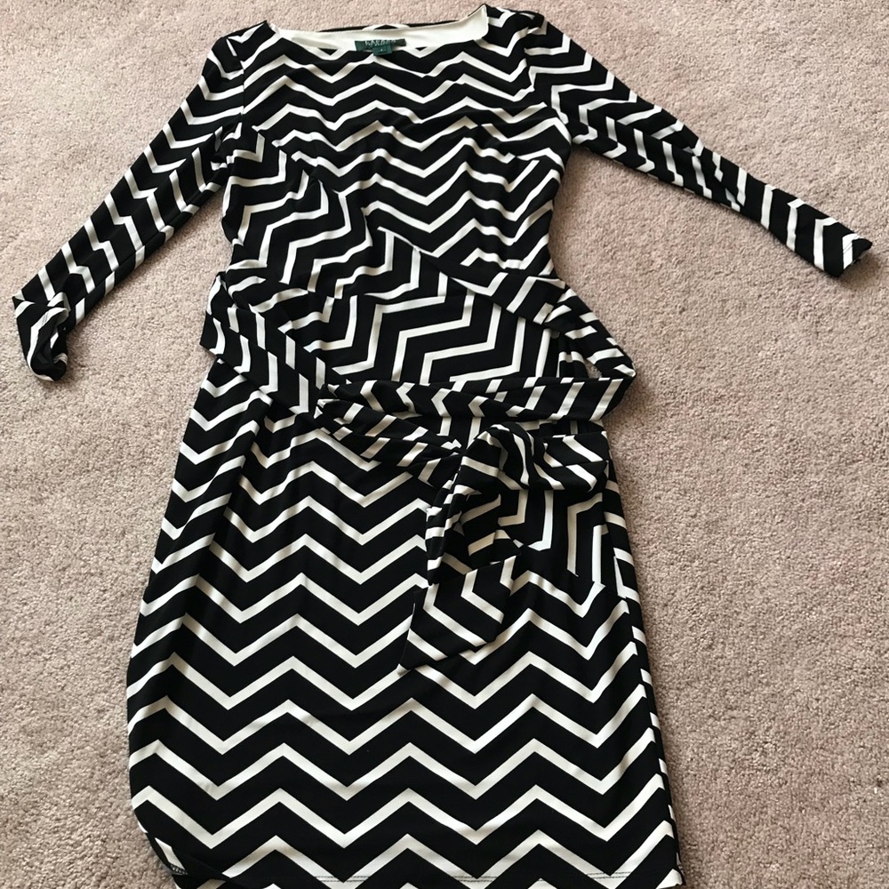 Black and White Dress